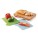 Cutting board with 4pcs hygienic boards, brown - p261219_1 - variant XD4 P261.219