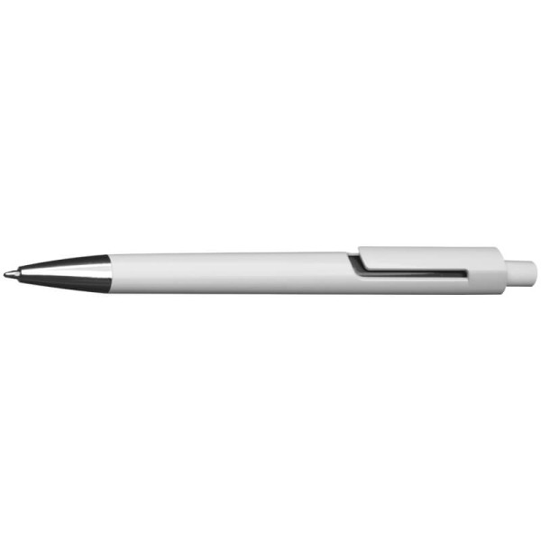 White plastic ball pen