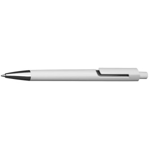 White plastic ball pen - Reklamnepredmety