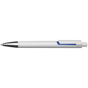 White plastic ball pen - Reklamnepredmety