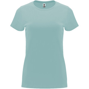 Capri short sleeve women's t-shirt - Reklamnepredmety