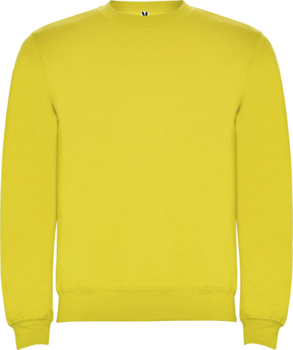 Classic children's sweater with a crewneck neckline