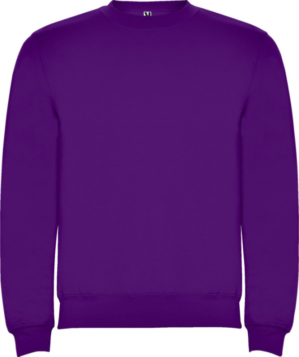 Classic children's sweater with a crewneck neckline