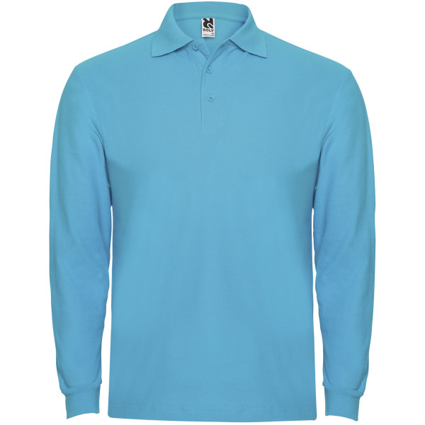 Estrella Men's Long Sleeve Polo Shirt