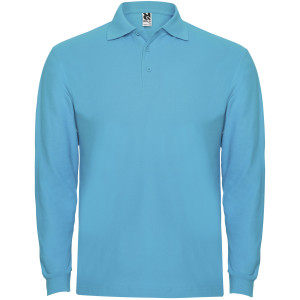 Estrella Men's Long Sleeve Polo Shirt - Reklamnepredmety