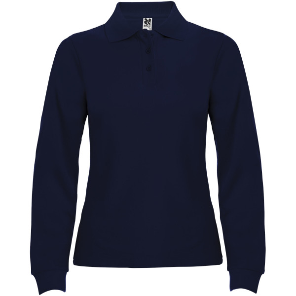 Estrella women's polo shirt with long sleeves