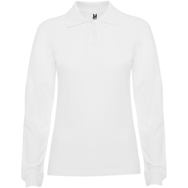 Estrella women's polo shirt with long sleeves