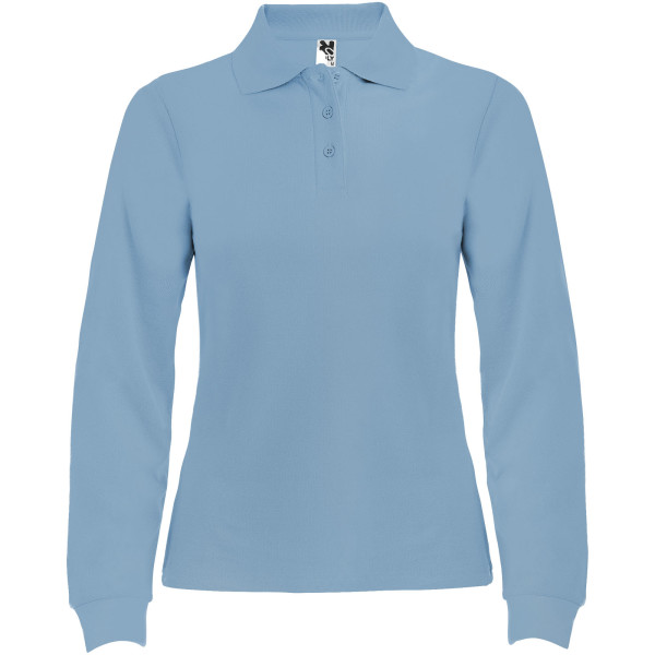 Estrella women's polo shirt with long sleeves