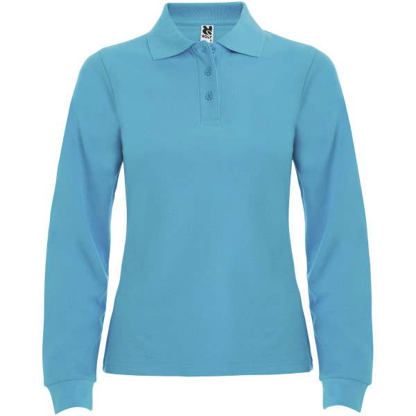 Estrella women's polo shirt with long sleeves