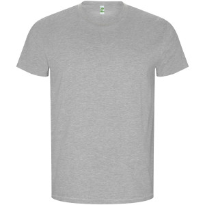 Golden men's t-shirt with short sleeves - Reklamnepredmety