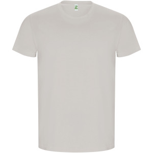 Golden men's t-shirt with short sleeves - Reklamnepredmety