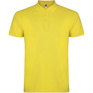 Star short sleeve men's polo - Reklamnepredmety