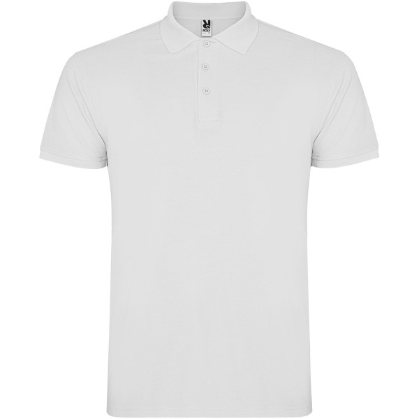 Star short sleeve men's polo