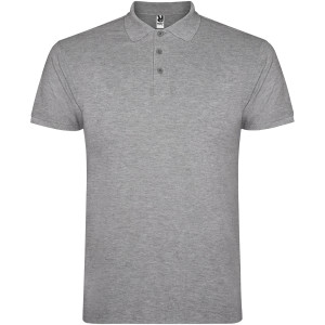 Star short sleeve men's polo - Reklamnepredmety