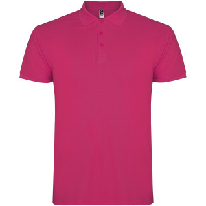 Star men's polo shirt with short sleeves - Reklamnepredmety