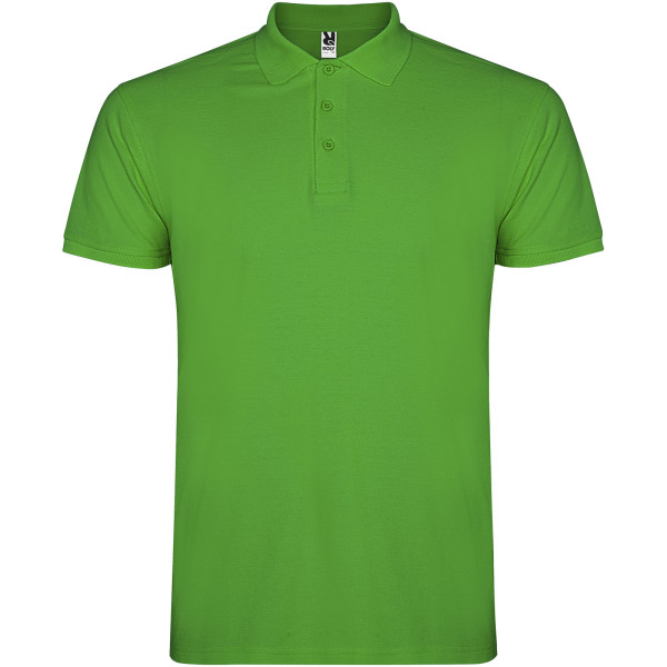 Star short sleeve men's polo
