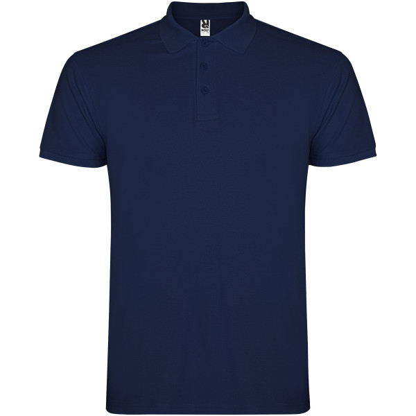 Star children's polo shirt with short sleeves