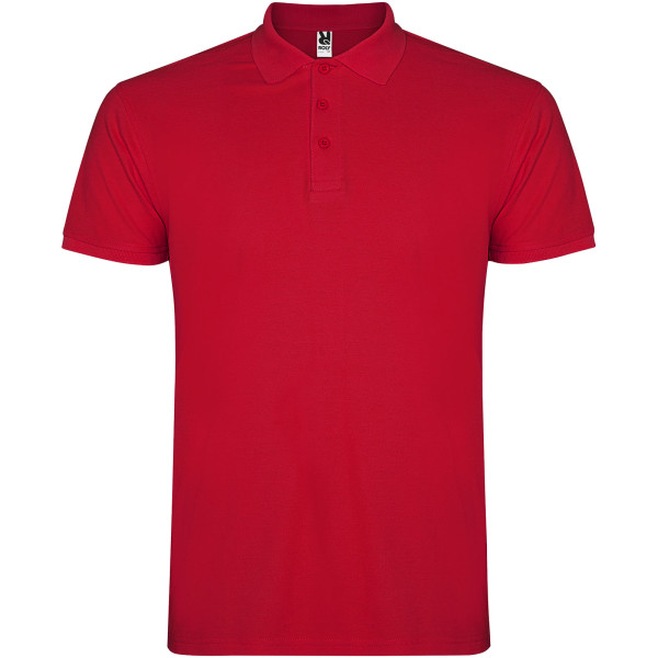 Star children's polo shirt with short sleeves