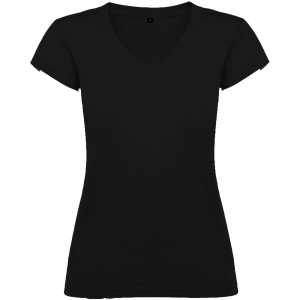 Victoria women's short-sleeved V-neck T-shirt - Reklamnepredmety
