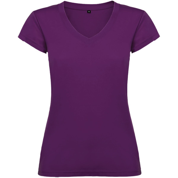 Victoria women's short-sleeved V-neck T-shirt