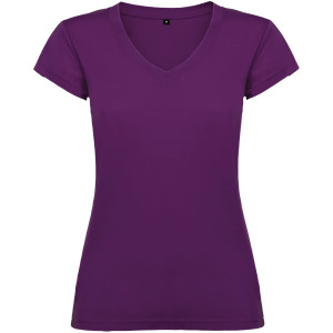 Victoria women's short-sleeved V-neck T-shirt - Reklamnepredmety