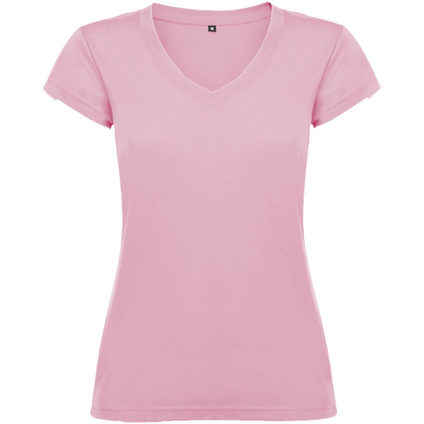 Victoria women's short-sleeved V-neck T-shirt