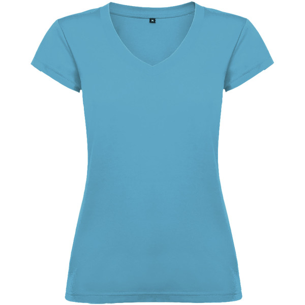 Victoria women's short-sleeved V-neck T-shirt