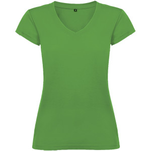 Victoria women's short-sleeved V-neck T-shirt - Reklamnepredmety