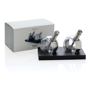 Planet pepper & salt set, black