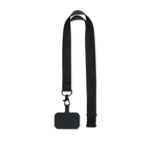 AMESTE polyester lanyard - Reklamnepredmety