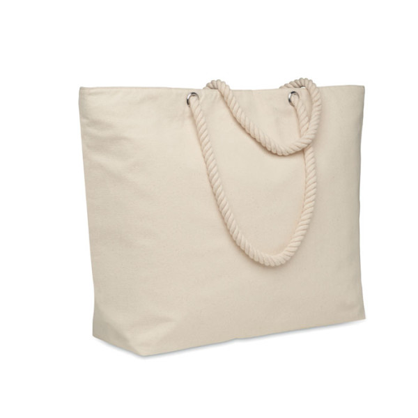 HEAVEN zip-up cotton cooler beach bag