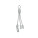 BLUE 2in1 keychain - mo2141-14 - variant Mo MO2141-14