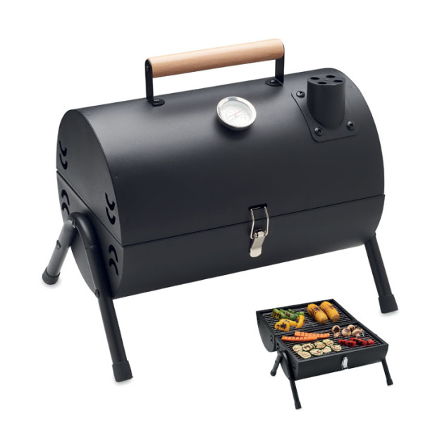 CHIMEY portable iron barbecue barrel