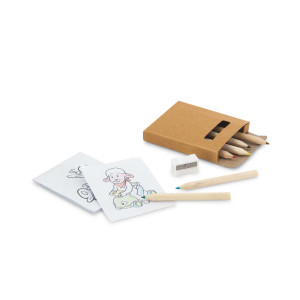 ANIM. Colouring set - Reklamnepredmety