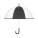 GOTA transparent manual umbrella - mo2167-03 - variant Mo MO2167-03