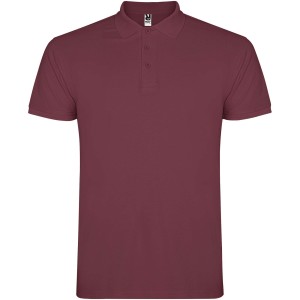 Star men's short-sleeved polo shirt - Reklamnepredmety