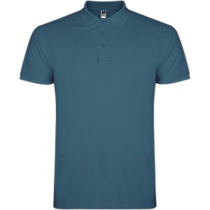 Star men's short-sleeved polo shirt - Reklamnepredmety