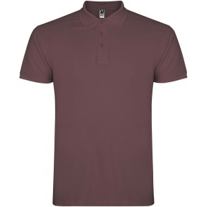 Star men's short-sleeved polo shirt - Reklamnepredmety