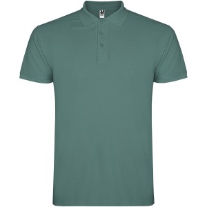 Star men's short-sleeved polo shirt - Reklamnepredmety