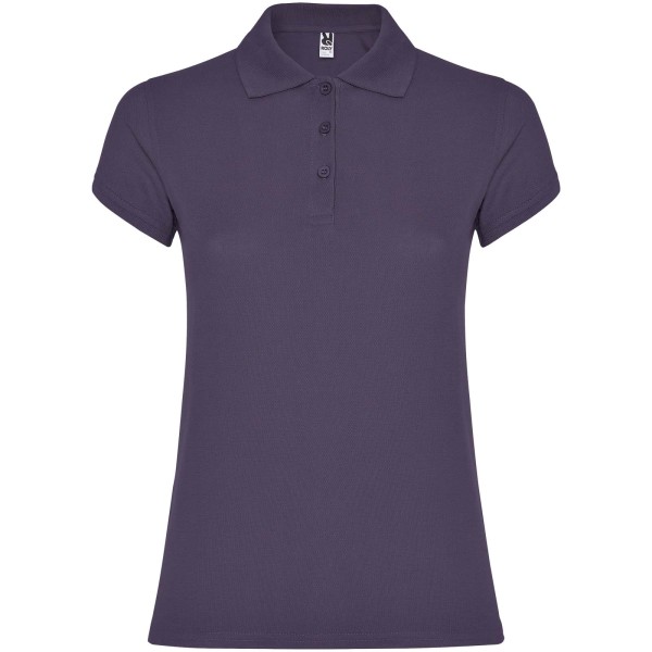 Star women's short-sleeved polo shirt