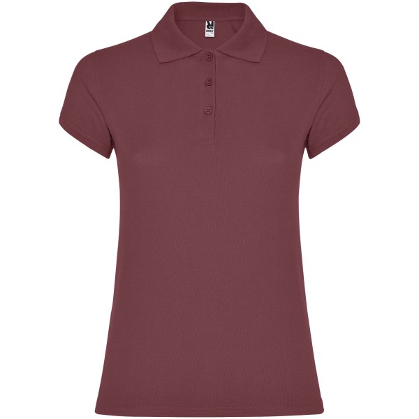 Star short sleeve women's polo