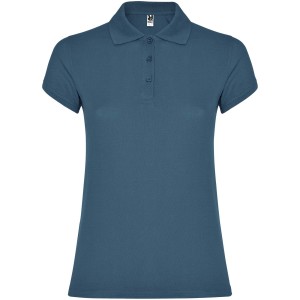 Star women's short-sleeved polo shirt - Reklamnepredmety