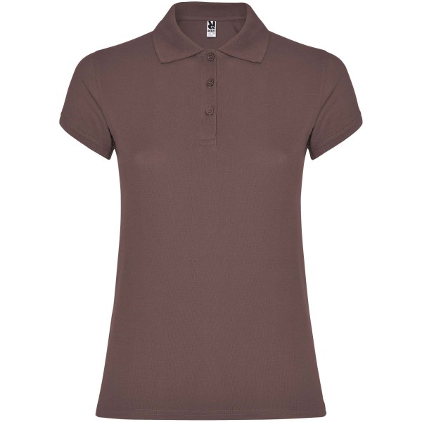 Star short sleeve women's polo
