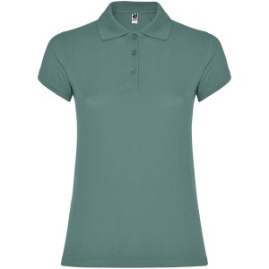 Star women's short-sleeved polo shirt - Reklamnepredmety