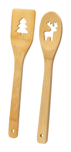 Hellen Christmas set of wooden spoons - Reklamnepredmety