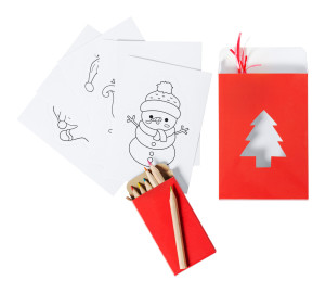 Hilvira's Christmas coloring set - Reklamnepredmety