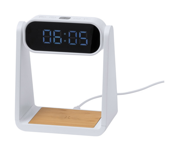 Darret alarm clock with wireless charger