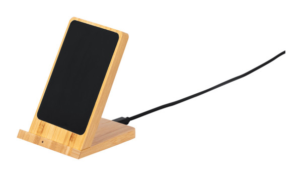 Steward mobile phone holder with wireless charger