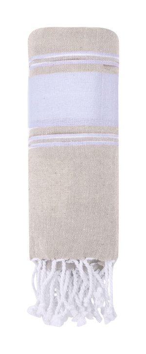 Linen beach towel - Reklamnepredmety