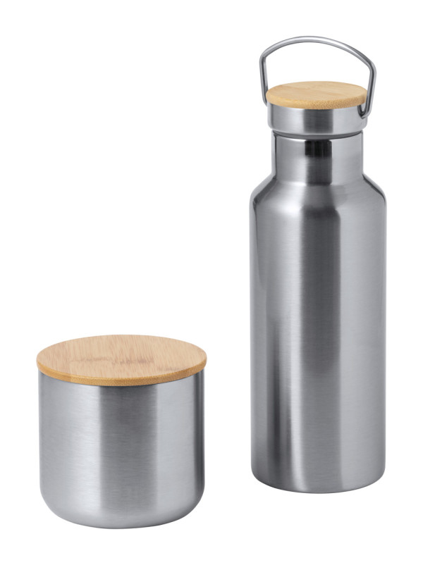 Debris set with thermos